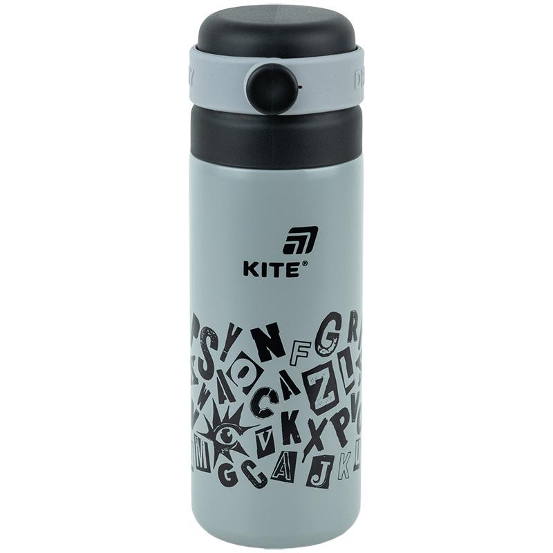 Термос, 500 мл, сірий, K25-1222-2 Kite